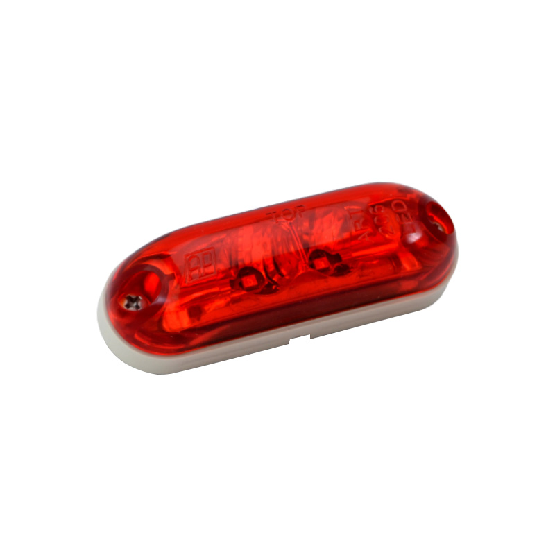 Faro Delimitador delantero 2 LED Rojo Bivoltaje 85Mmx25Mmx20Mm 206 LED