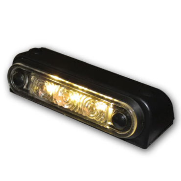 Faro de patente para Rectangular 3 LED Cristal AP-500 Ip LED