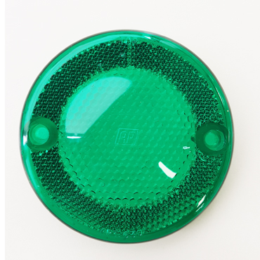 Lentes Delimitador Liso Aplique Verde AP-630