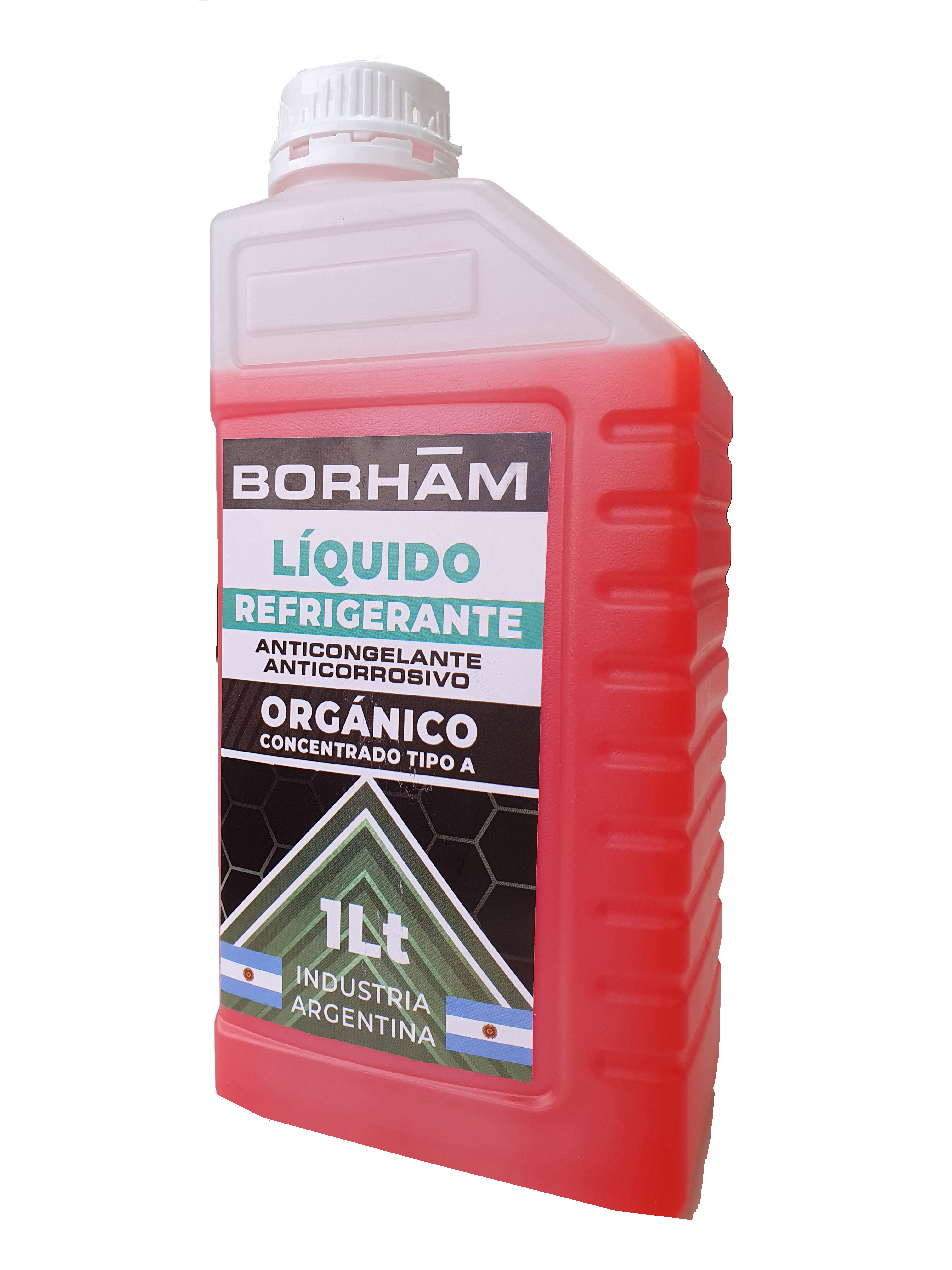 Liquidos y Fluidos Refrigerante 1 Lts Concentrado Organico Rojo