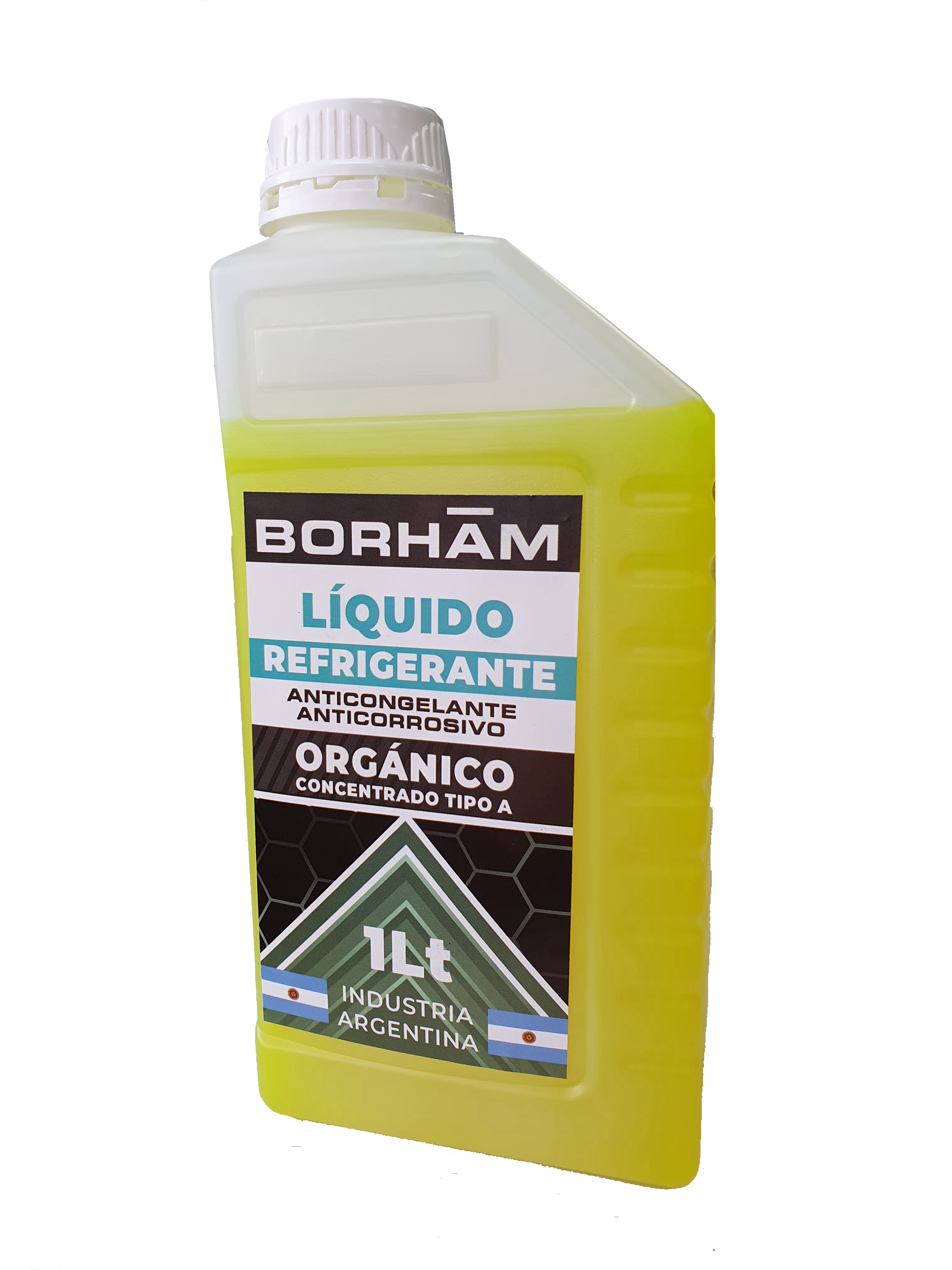 Liquidos y Fluidos Refrigerante 1 Lts Concentrado Organico Amarillo