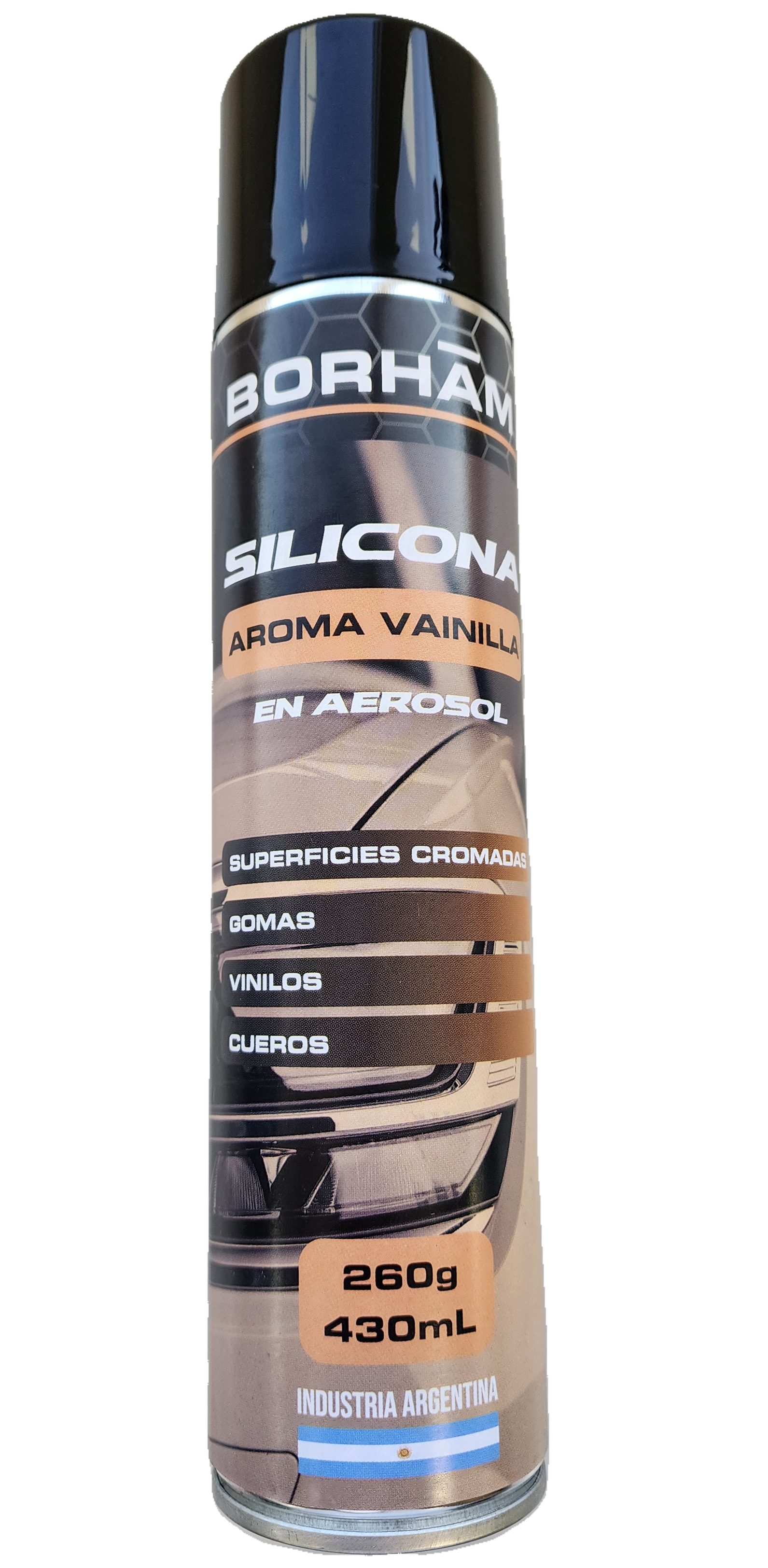 Liquidos y Fluidos Silicona Aerosol Fragancia Vainilla X 430 Ml
