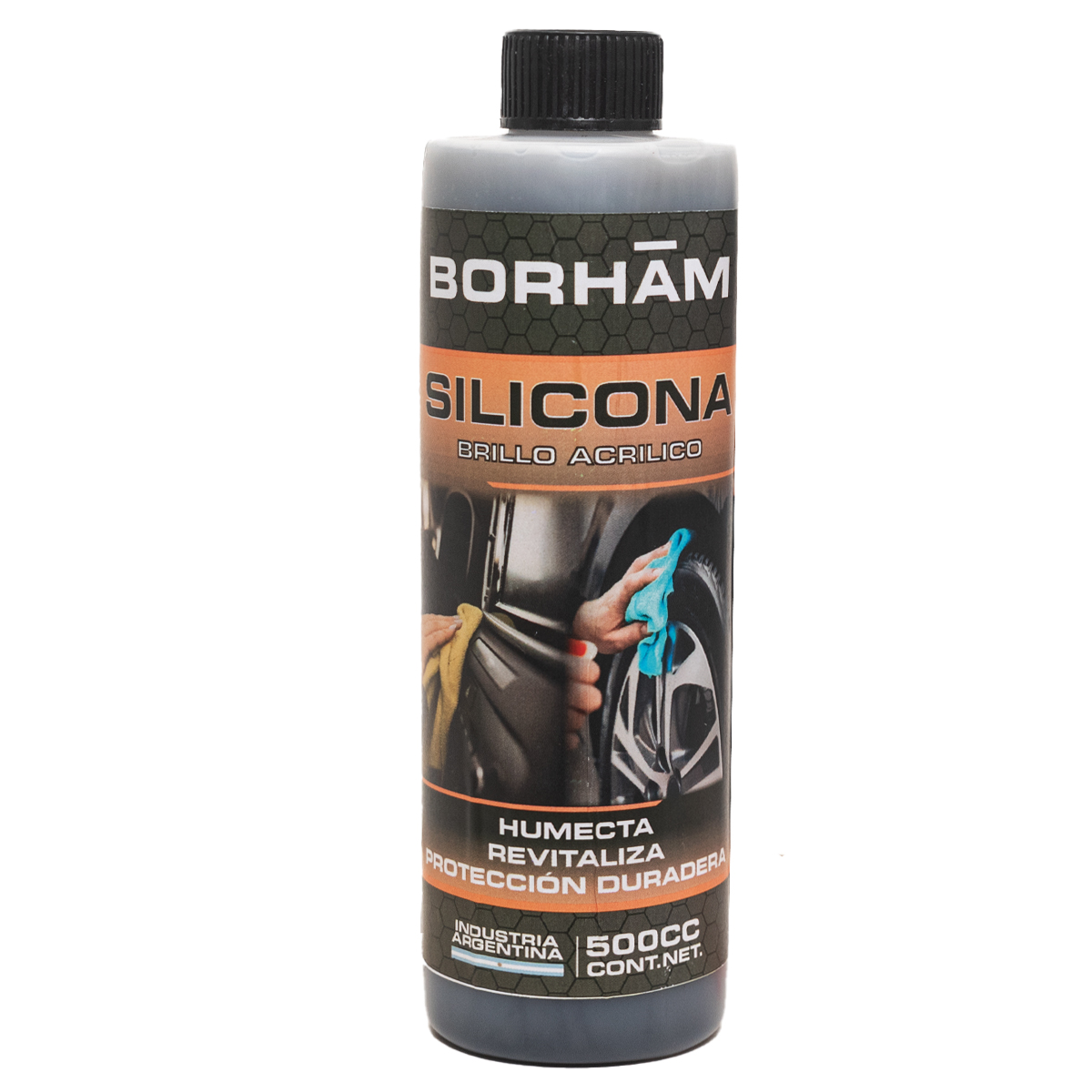 Liquidos y Fluidos Silicona Liquida Revividor Brillo Acrilico 500 cc