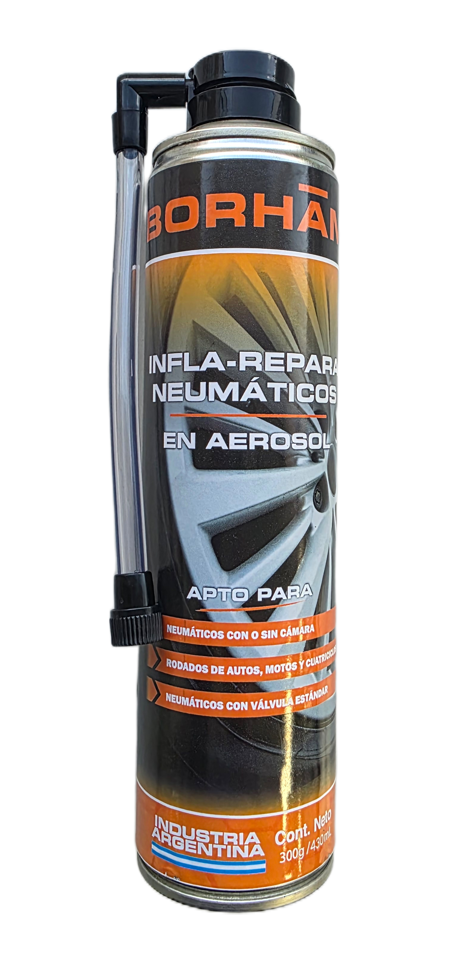 Liquidos y Fluidos Inflador y Reparador de Neumaticos 430Ml