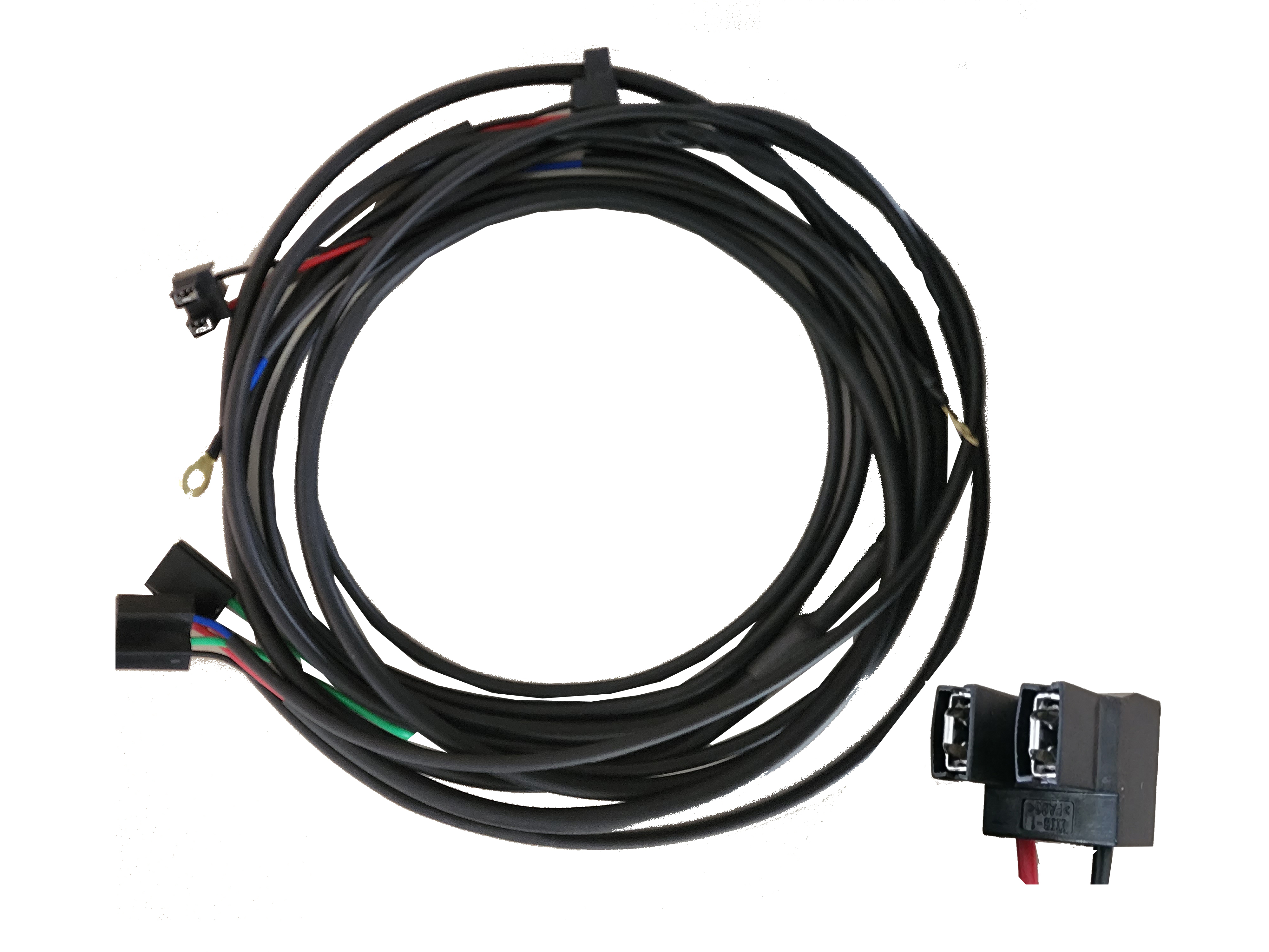 Faro Auxiliares Kit Instalacion Cable Porta Relay Portafusible Auxiliar Ficha H7