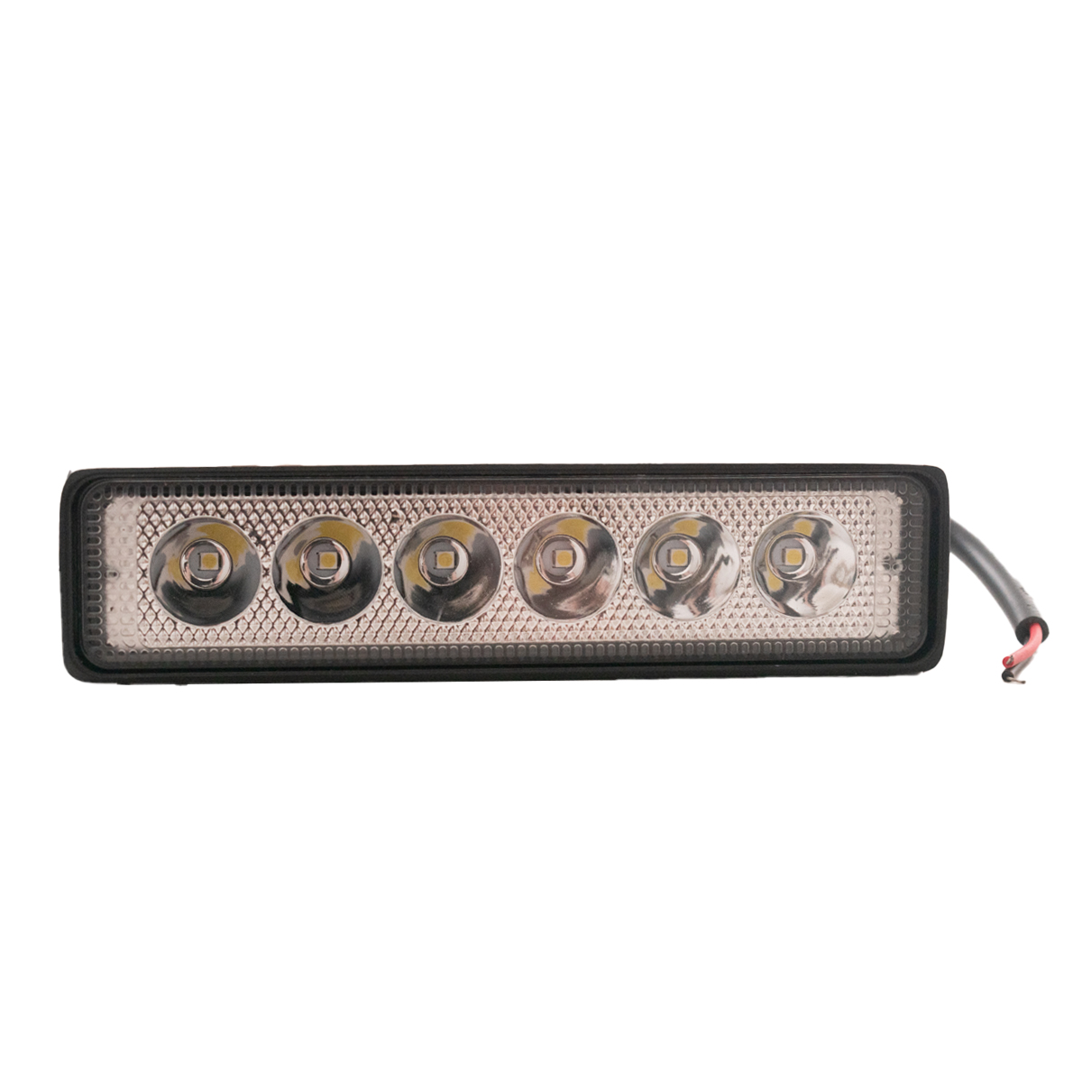 Faro Auxiliares Rectangular 18 Watts (6 LED * 3 Watts) blanco 12 V / 24 V