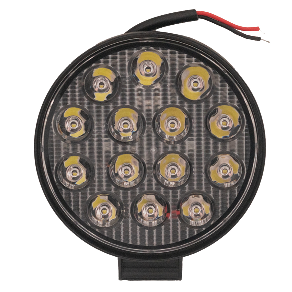 Faro Auxiliares Circular 42 Watts (14 LED *3 Watts) blanco 12 V / 24 V Ext 108 mm