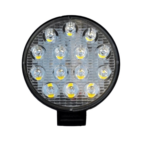 Faro Auxiliares Redondo LED Lupa 3D 11 cm 12 / 24 V 42 W