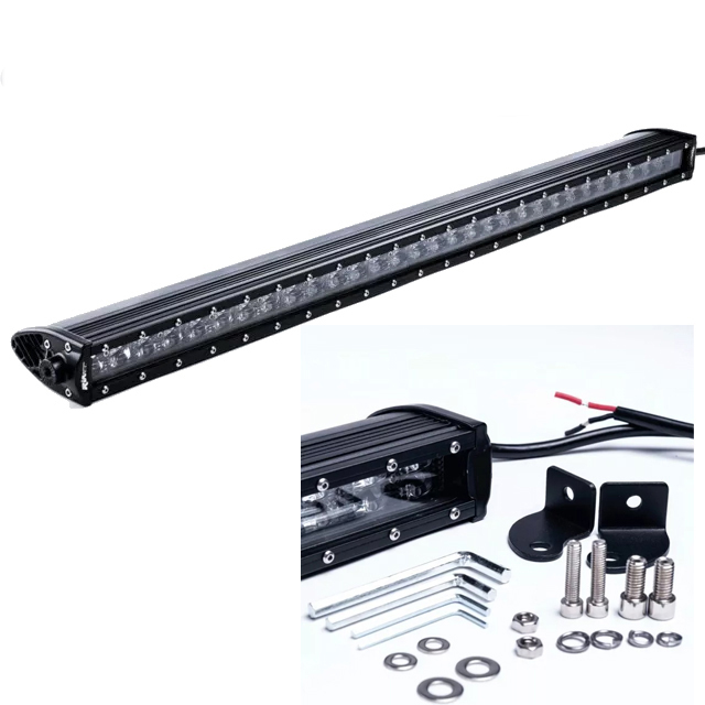 Faro Auxiliares Barra LED 300 Wats 6D Spot 132 cm