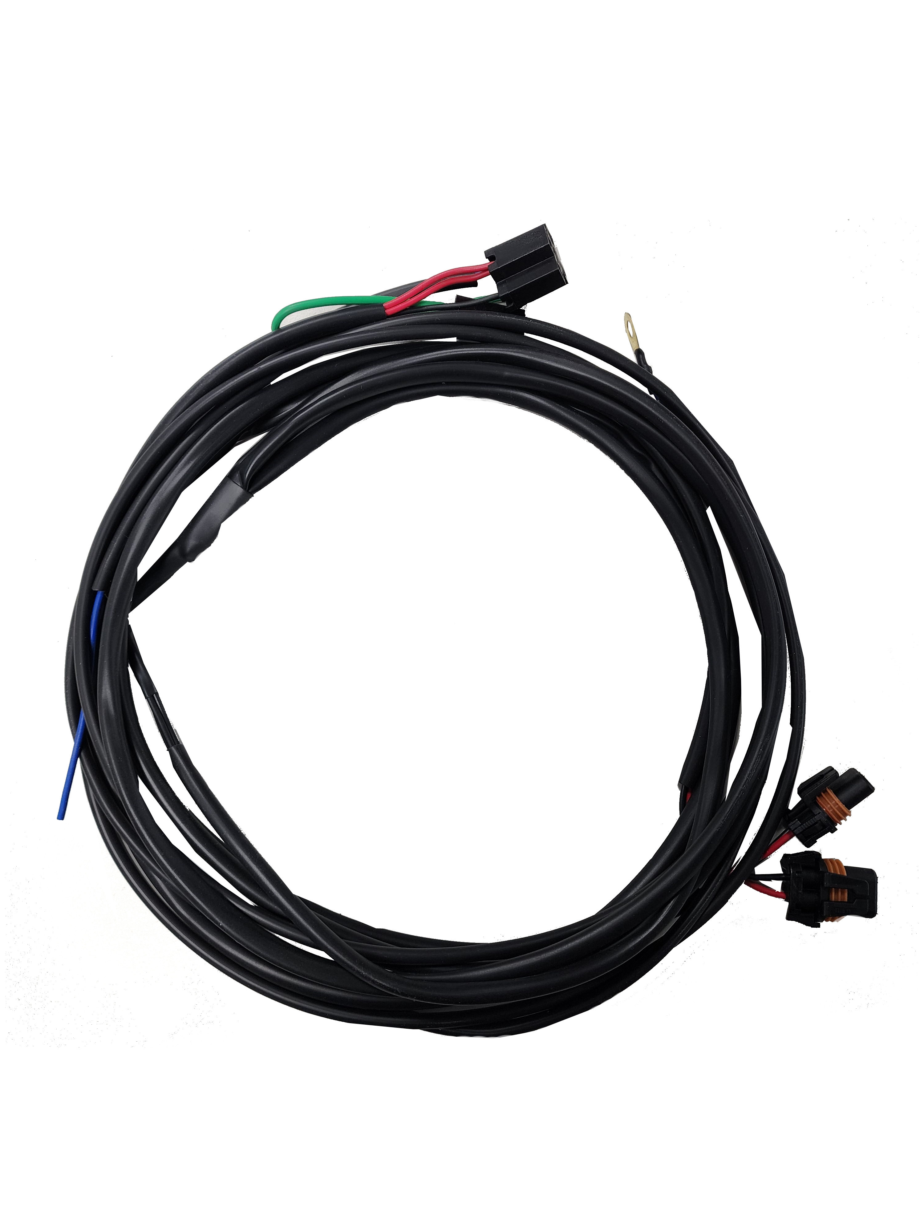 Faro Auxiliares Kit Instalacion Cable Porta Relay Portafusible Auxiliar Ficha 9005