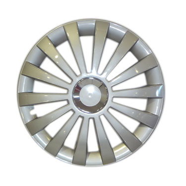 Tazas de Rueda Rokx 15" gris con Aro cromado