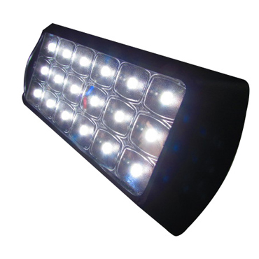 Plafón interior 18 Leds 12 V / 24 V AP-18 180 X 80 mm Goma negra
