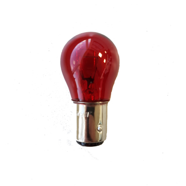 Lámparas 2 Polos 12 V 21 / 5 W Roja Pata Despareja 1034