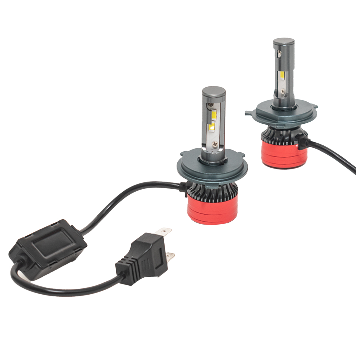 Lámparas Kit Cree LED H4 "BR13" 12-24 V / 30 W Canbus con Cooler