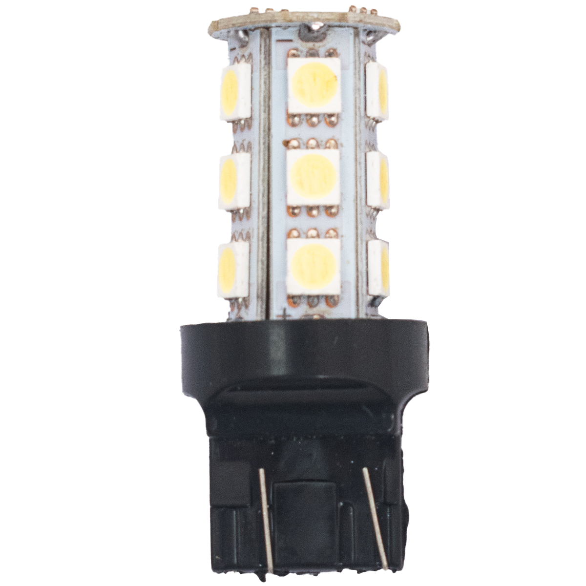 Lámparas 2 Polos sin Culote T20 24 V 18Leds blanco