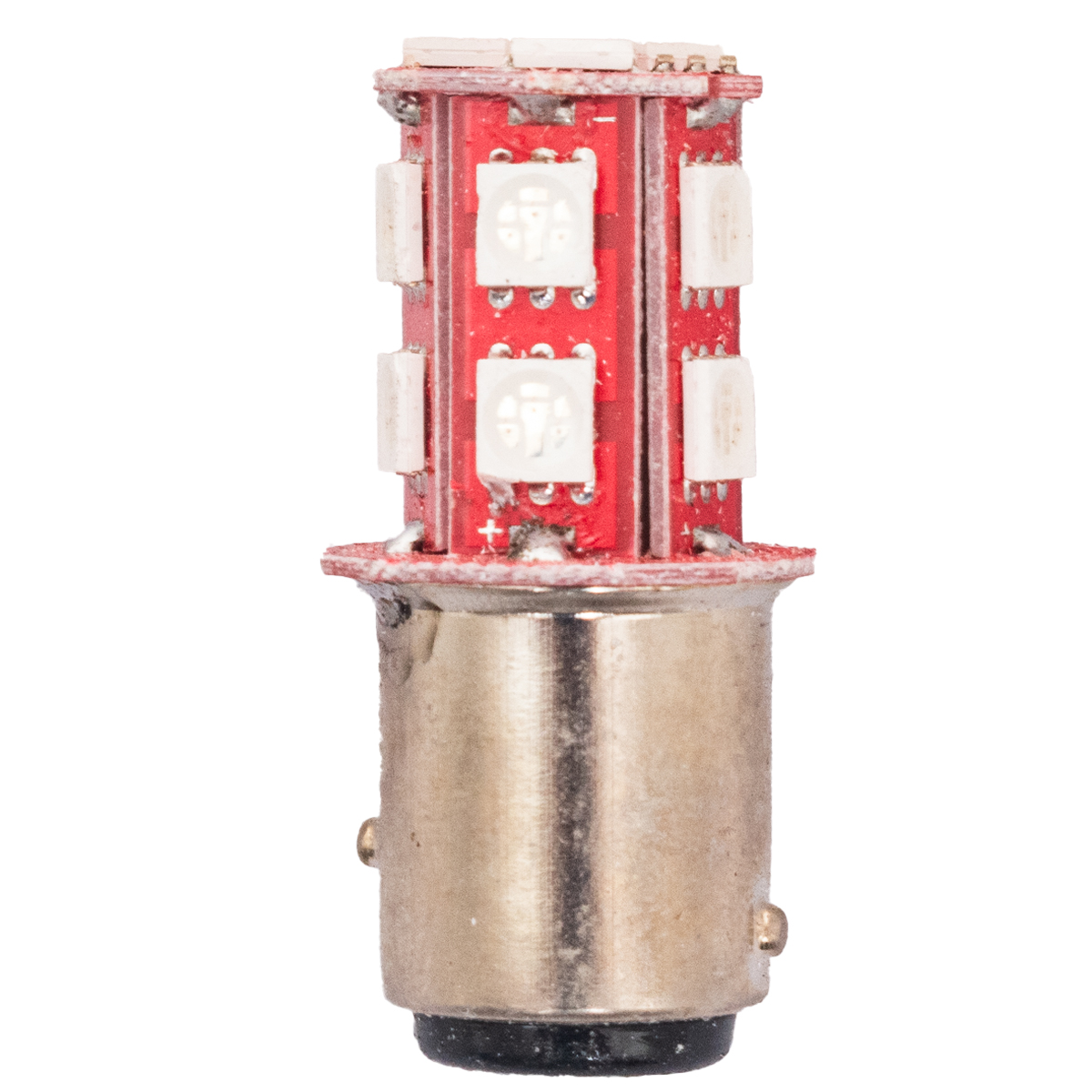 Lámparas 2 Polos 13 LED 5050 Smd Rojo 12 V 1034 -1157 Despareja