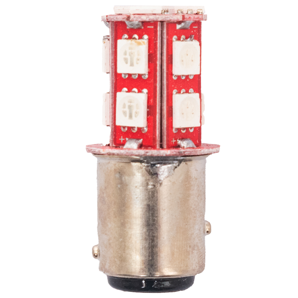 Lámparas 2 Polos 13 LED 5050 Smd Rojo 24 V 1034 -1157 Despareja