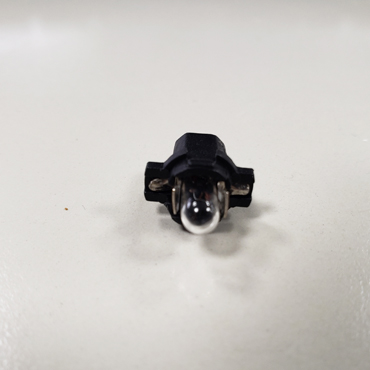 Lámparas 24 V 1.2 W BX8.3D 24 V 1.2 W Black 2721 con Portalampara negro