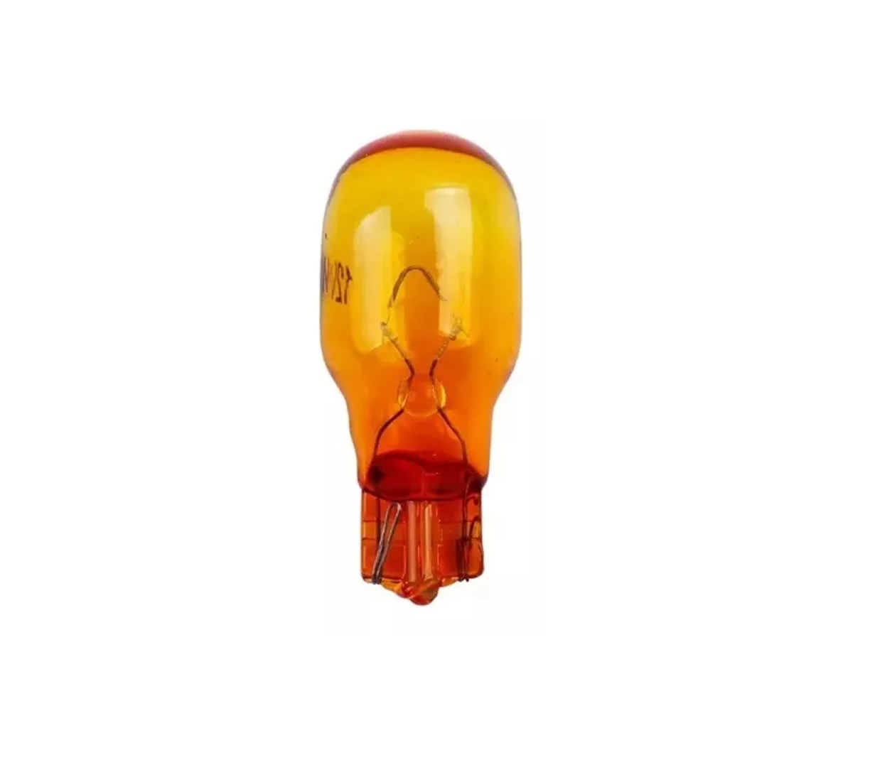 Lámparas 1 Polo sin Culote T15 12 V 16 W 158 Ambar