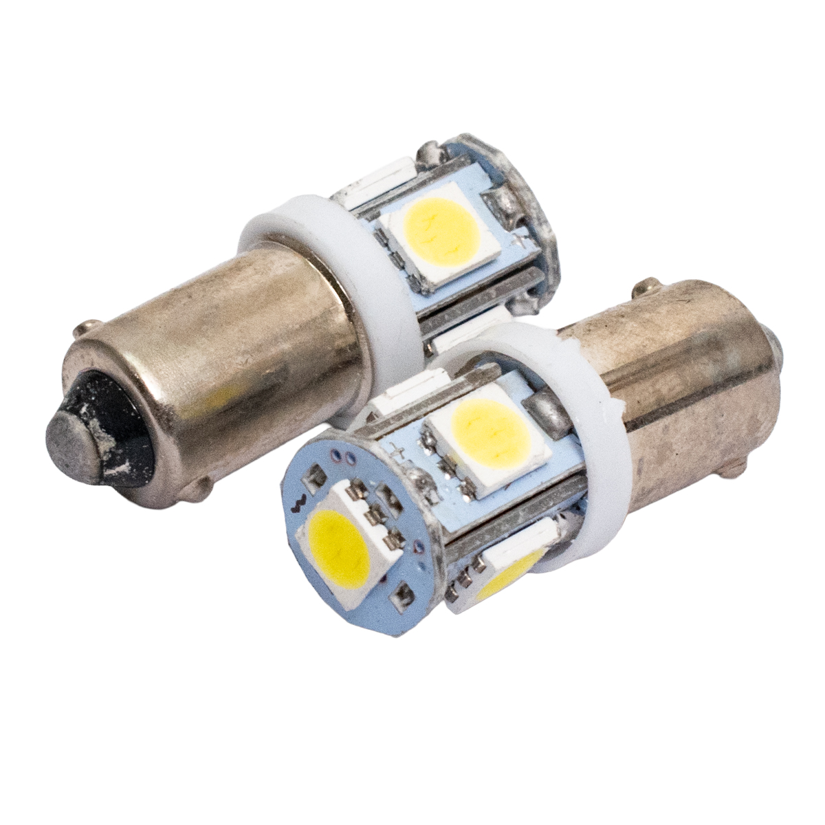 Lámparas 53 - T4W - Ba9S 5 Smd 5050 Smd - blanco 24 V Blister X2