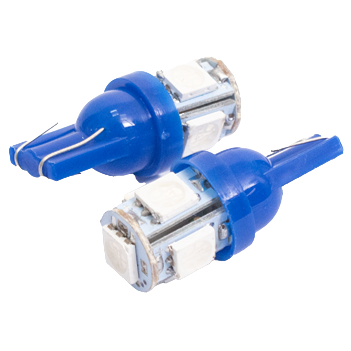 Lámparas 2821 - T10 - W5W 5 Smd 5050 Smd Azul 24 V Blister X2