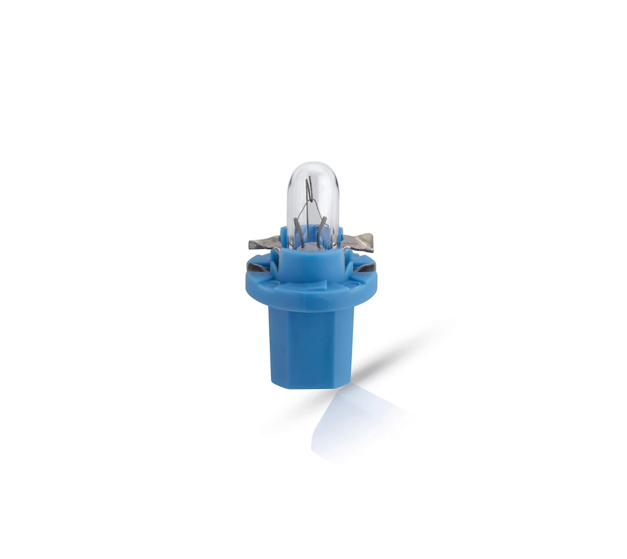 Lámparas 12 V 1.2 W 12603 BAX8 5D / 1.5 con Portalampara Azul