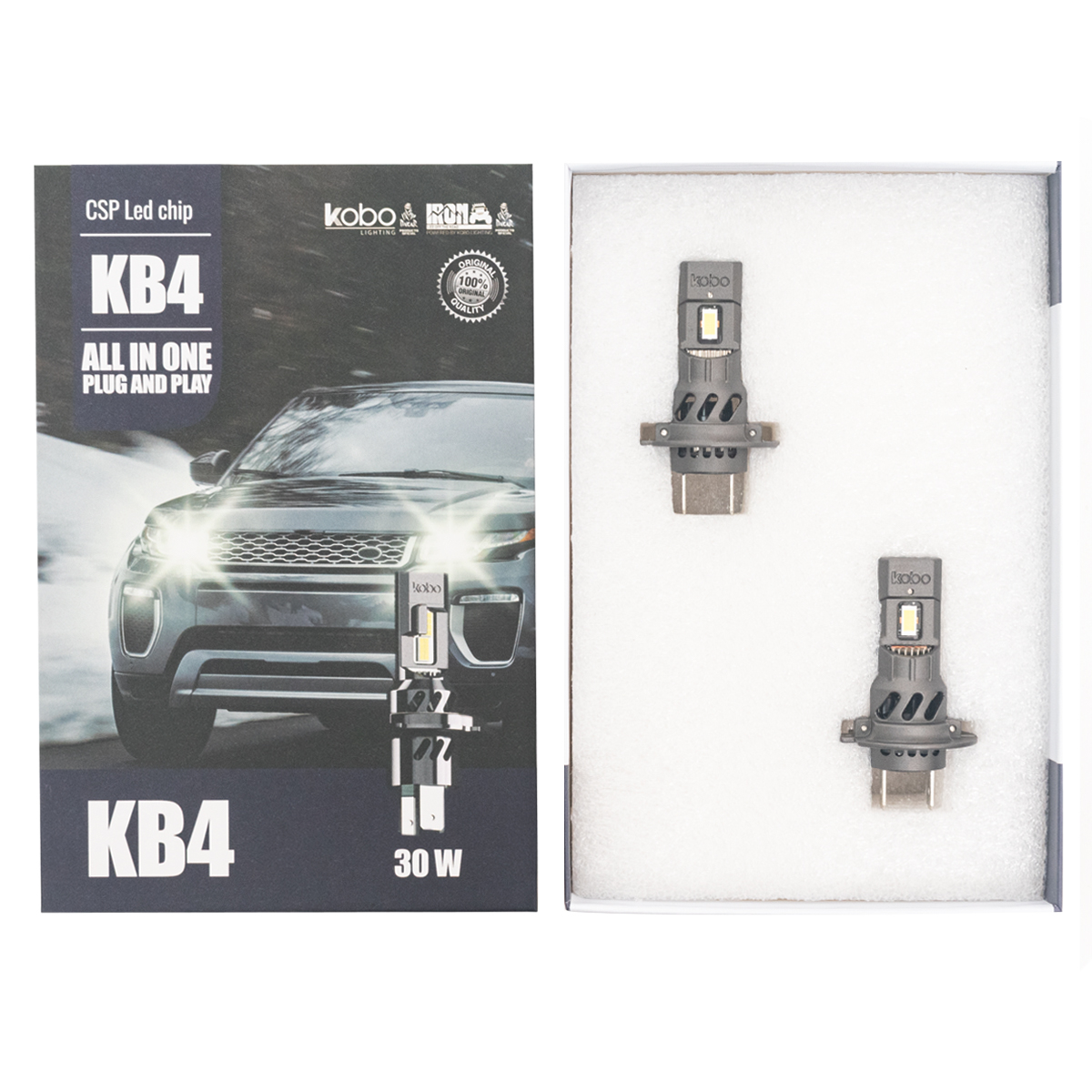Lámparas Kit Cree LED H7 "KB4" 30 W 12 V Plug And Play