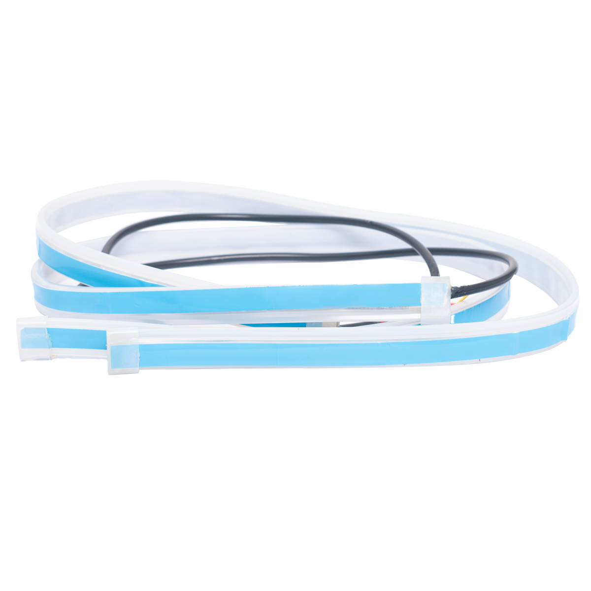 Accesorios Varios Set X2 Tira LED Drl blanca + Giro Secuencial Ambar 60 cm