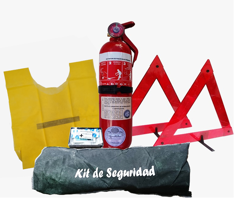 Accesorios Varios Kit Reglamentario Seguridad 5 Elementos
