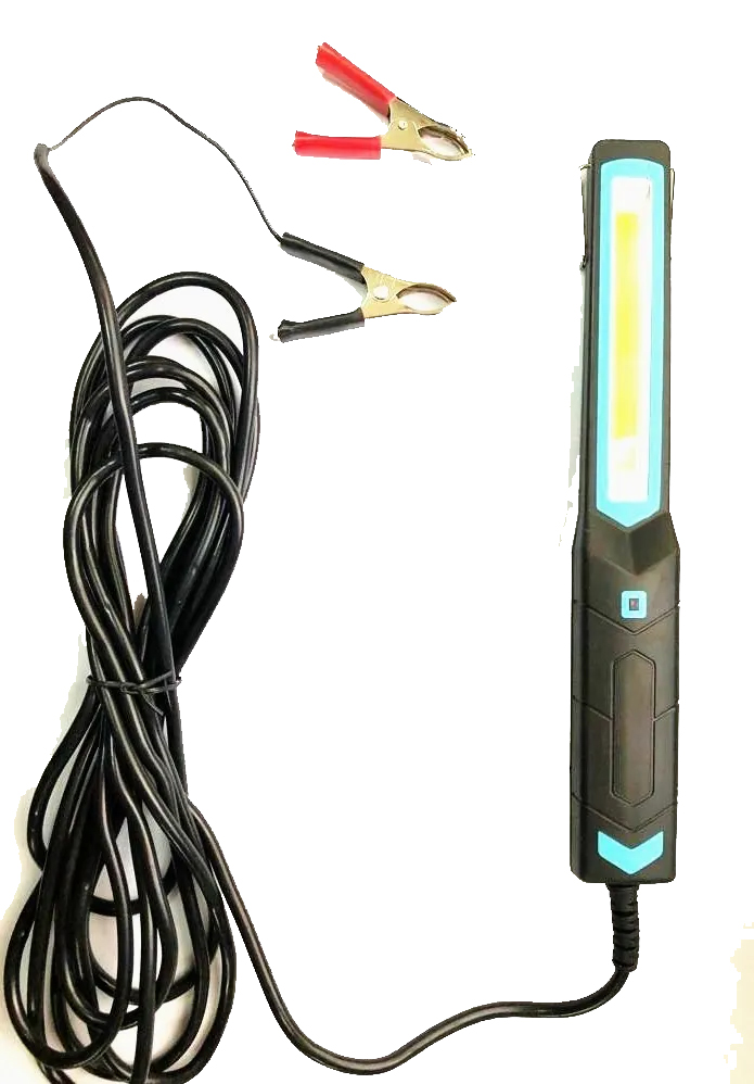Accesorios Varios Lampara Portatil LED con Pinzas para Bateria 12 V