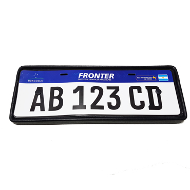 Accesorios Varios Portapatente Protector Frontal Mercosur 25 mm
