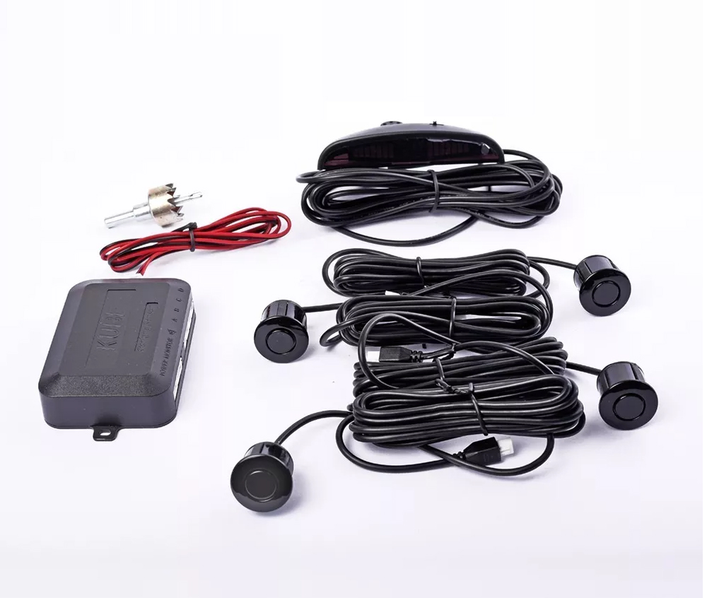 Accesorios Varios Kit Sensor Universal de Estacionamiento Luminoso y Sonoro 12 V