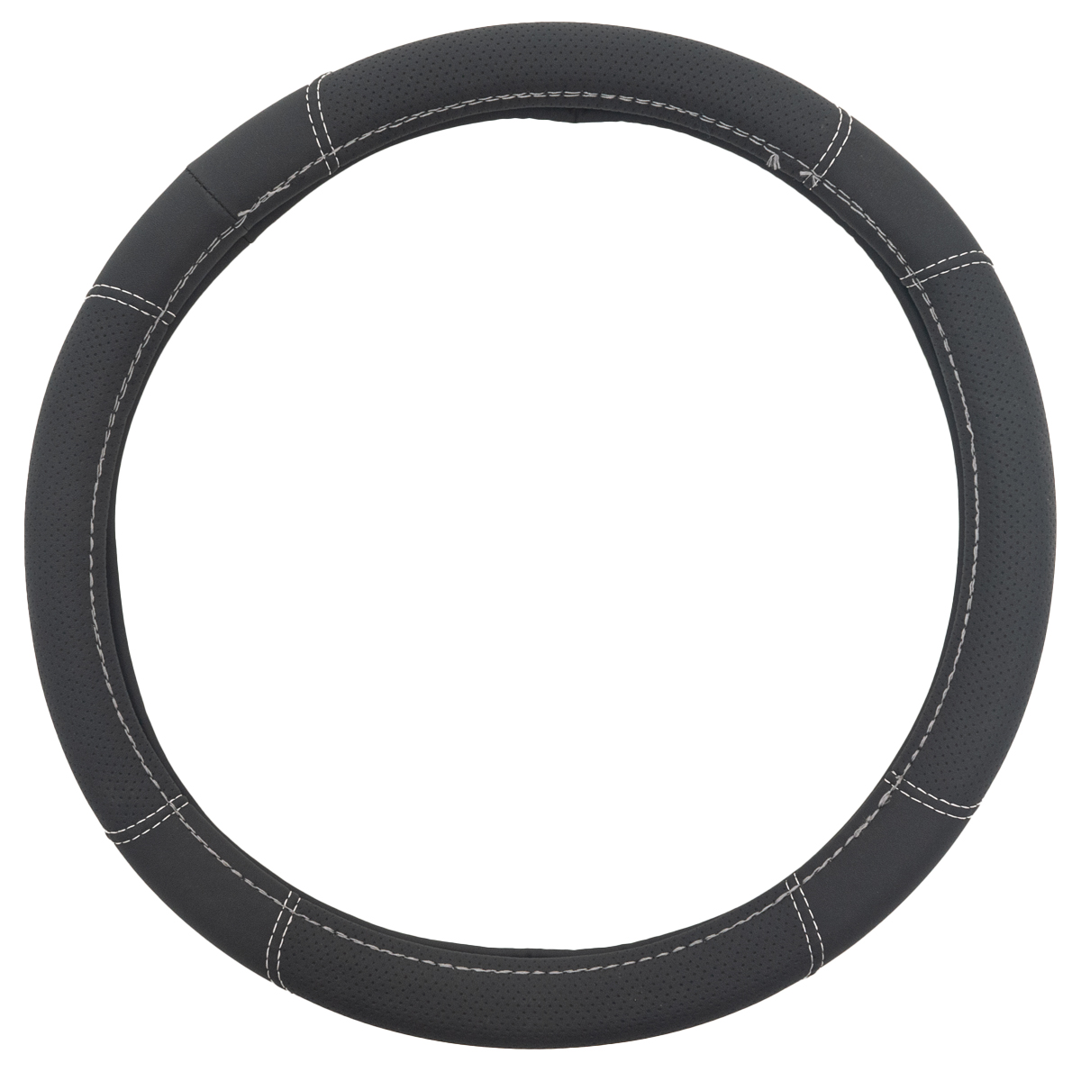 Accesorios Varios Cubre Volante 38 cm negro Bordado blanco