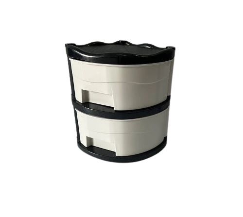 Accesorios Varios Cajonera Plastica Organizador 2 Cajones Triangular