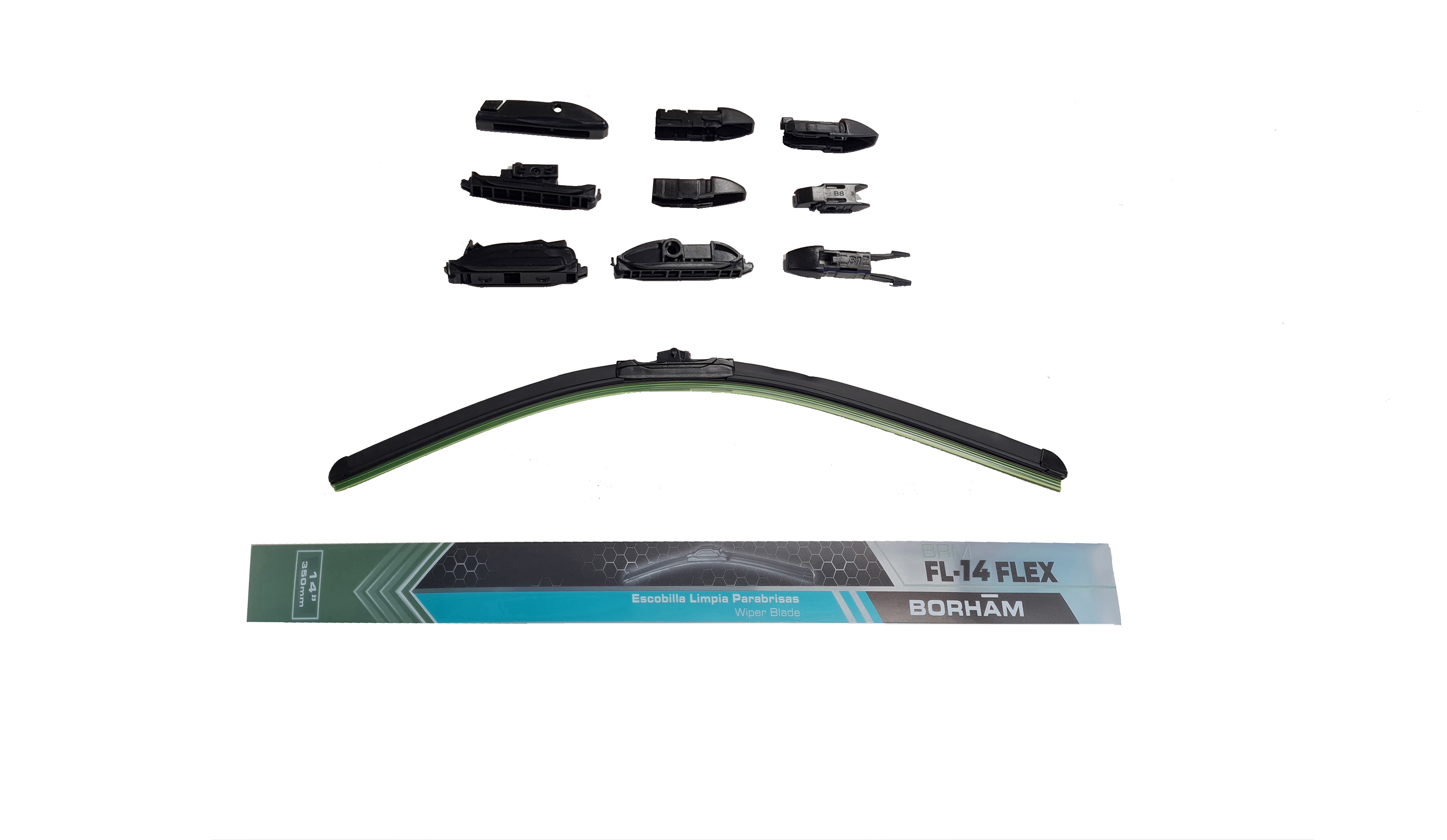 Escobillas Flexible Multiencastre Fl 14" Nueva Serie FL14