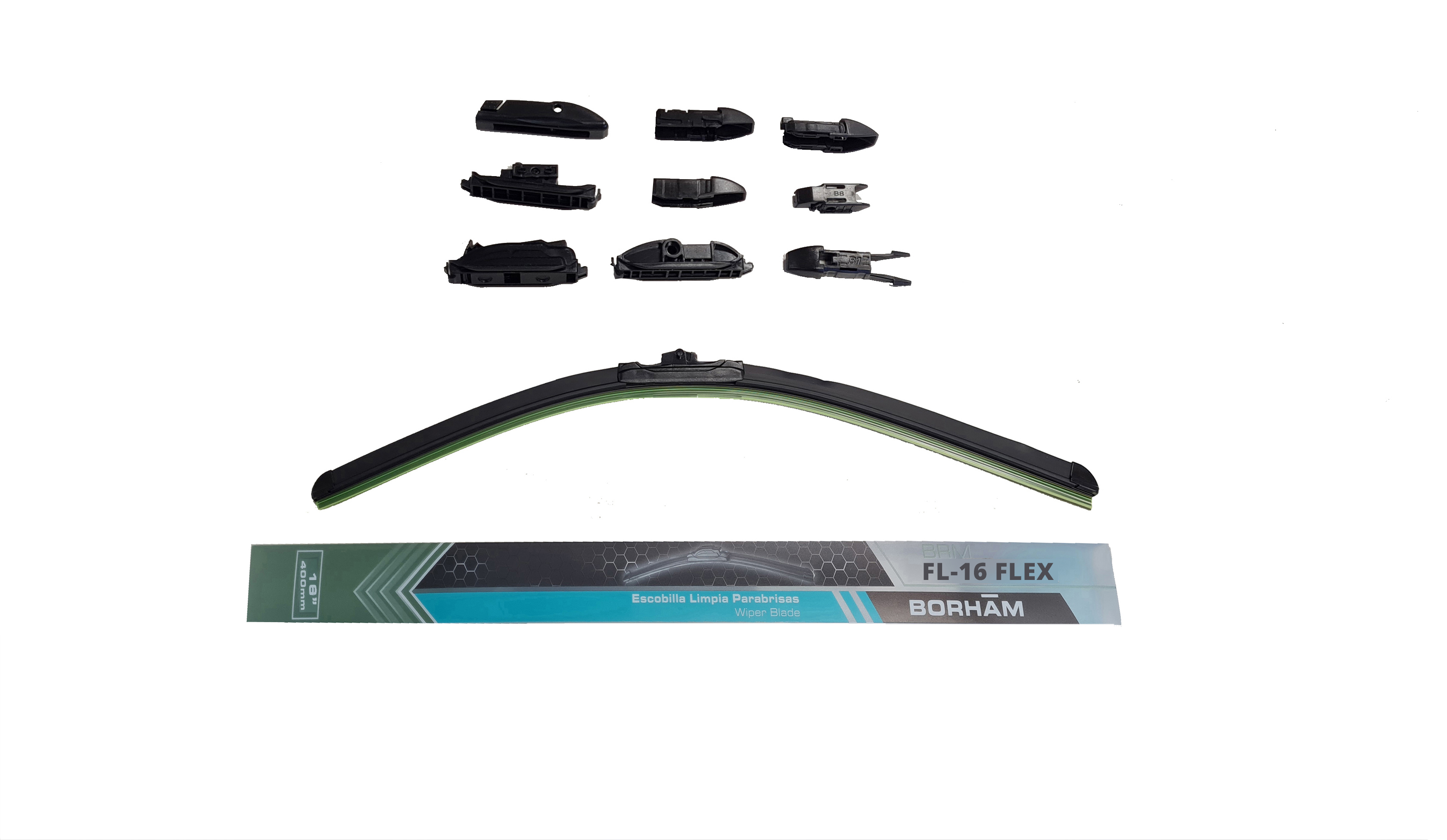 Escobillas Flexible Multiencastre Fl 16" Nueva Serie FL16