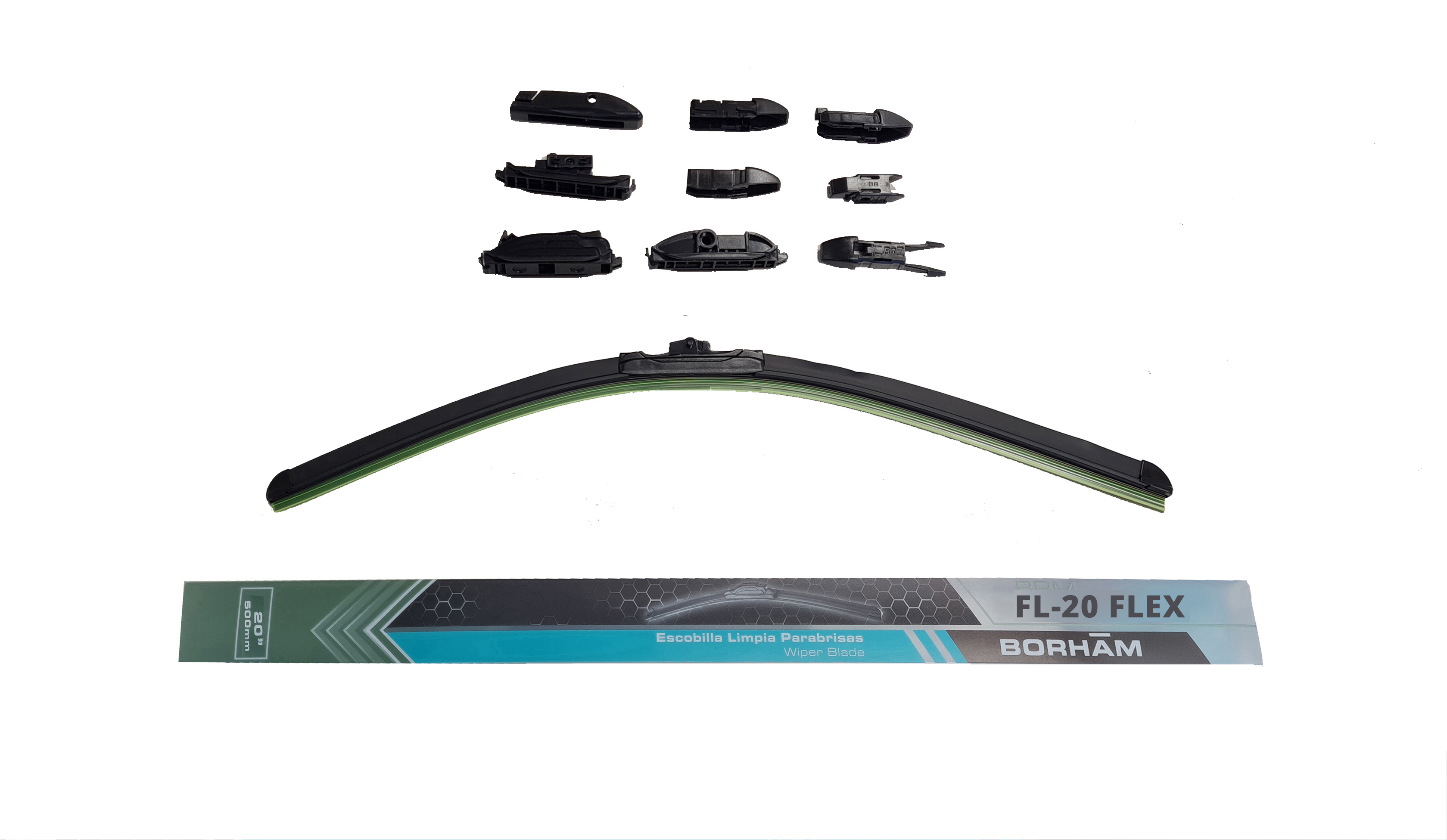 Escobillas Flexible Multiencastre Fl 20" Nueva Serie FL20