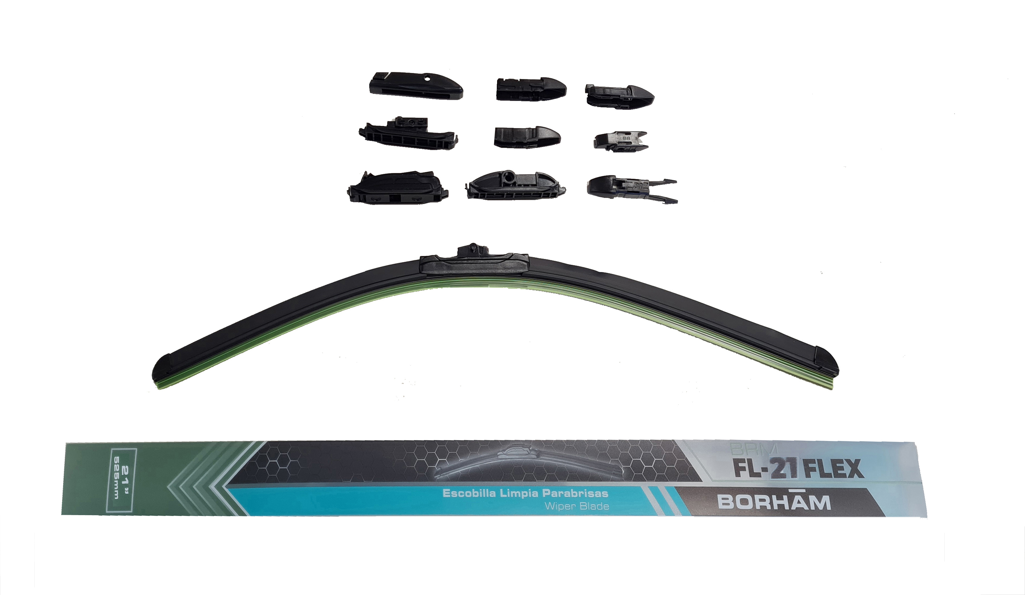 Escobillas Flexible Multiencastre Fl 21" Nueva Serie FL21