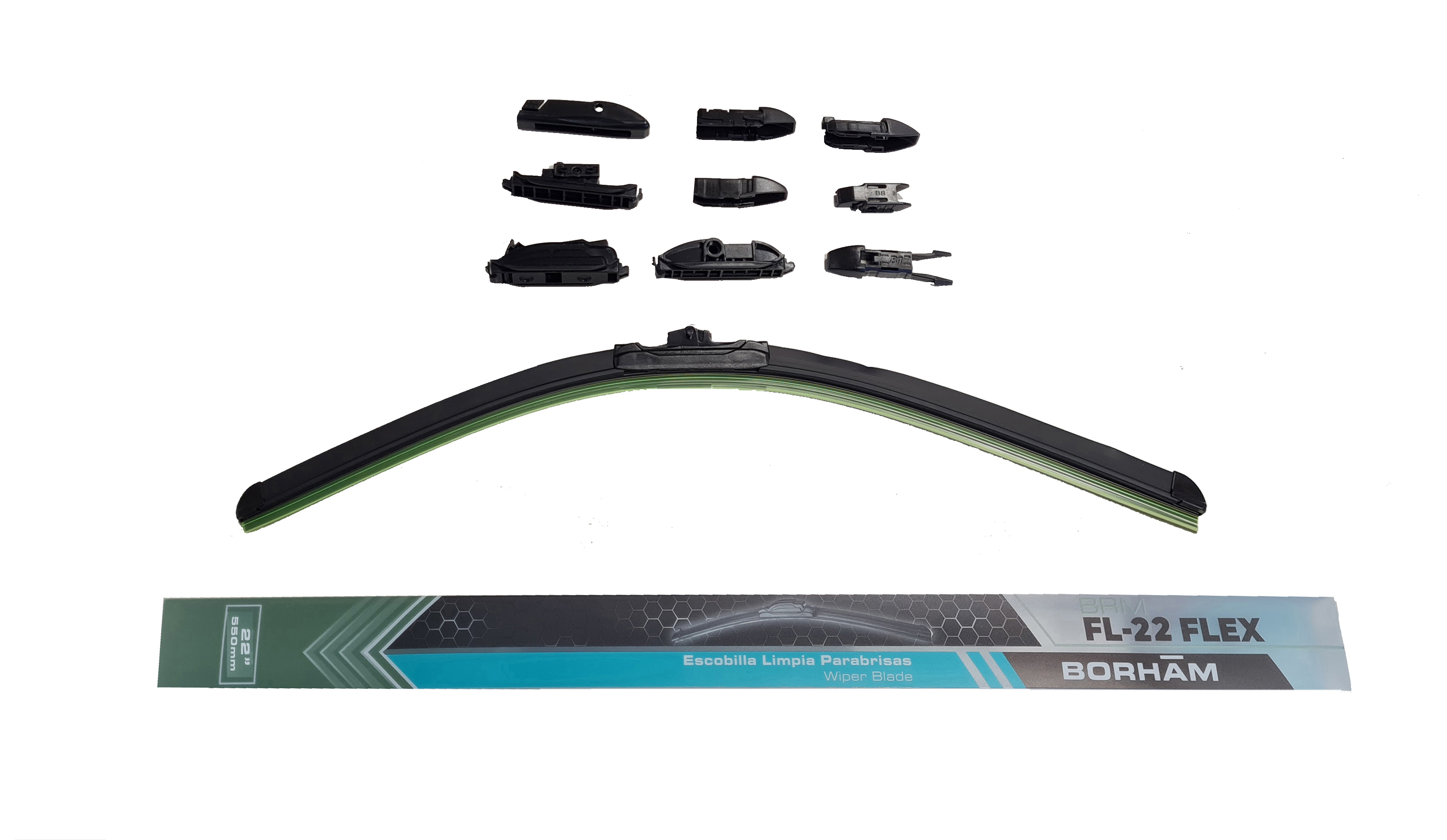 Escobillas Flexible Multiencastre Fl 22" Nueva Serie FL22