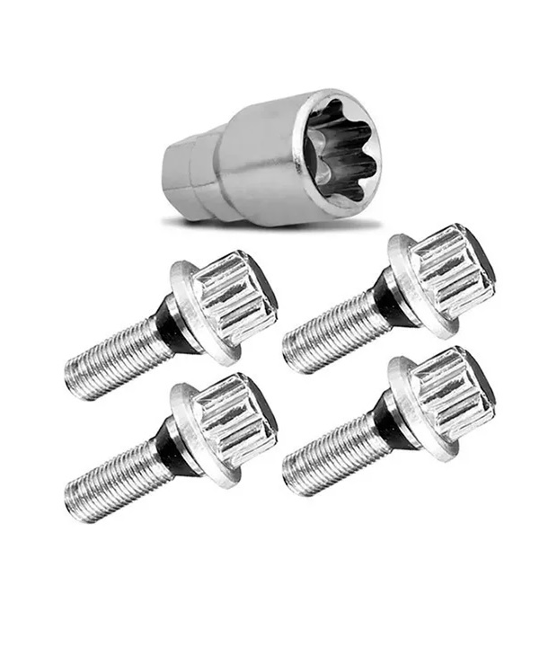 Tuercas y Bulones 12 X 1.25 Hexagono 17'' / 19'' Bulon 2612-2
