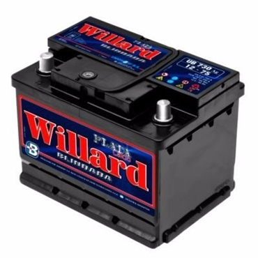 Batería Willard Ub730D 12X75D 12 V