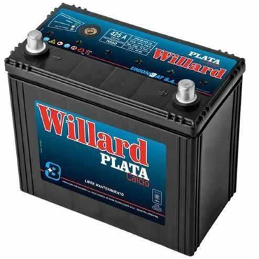 Batería Willard Ub425D NS60-D 12 V Línea Asiática