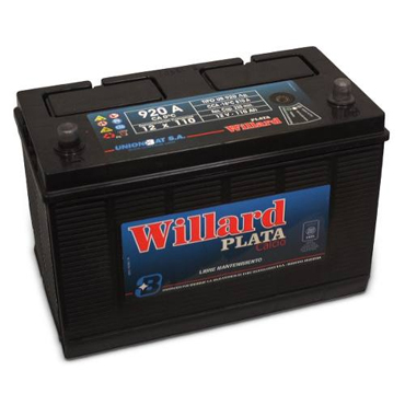 Batería Willard Ub920I 12X110I 12 V para Camiones