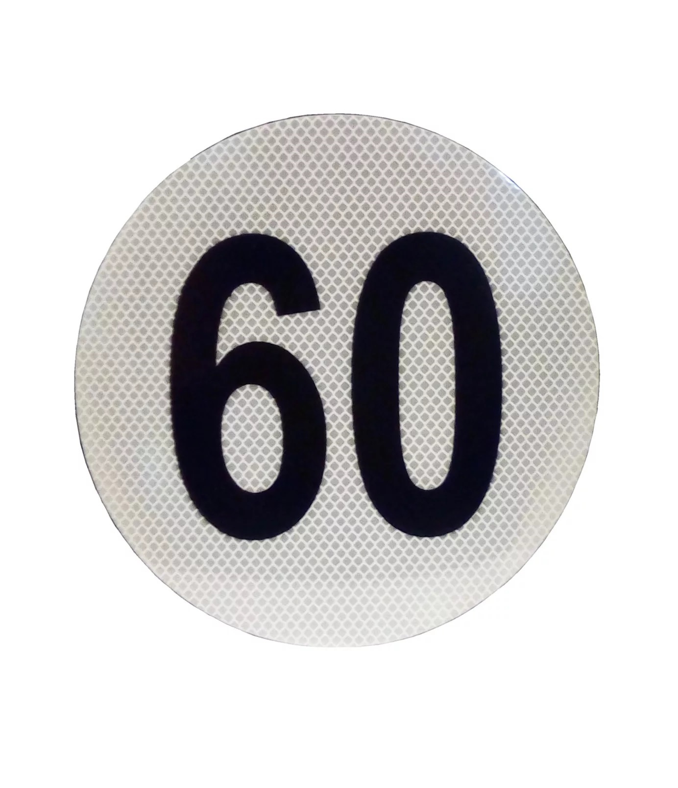 Cinta Reflectiva Circulo Velocidad Maxima "60"