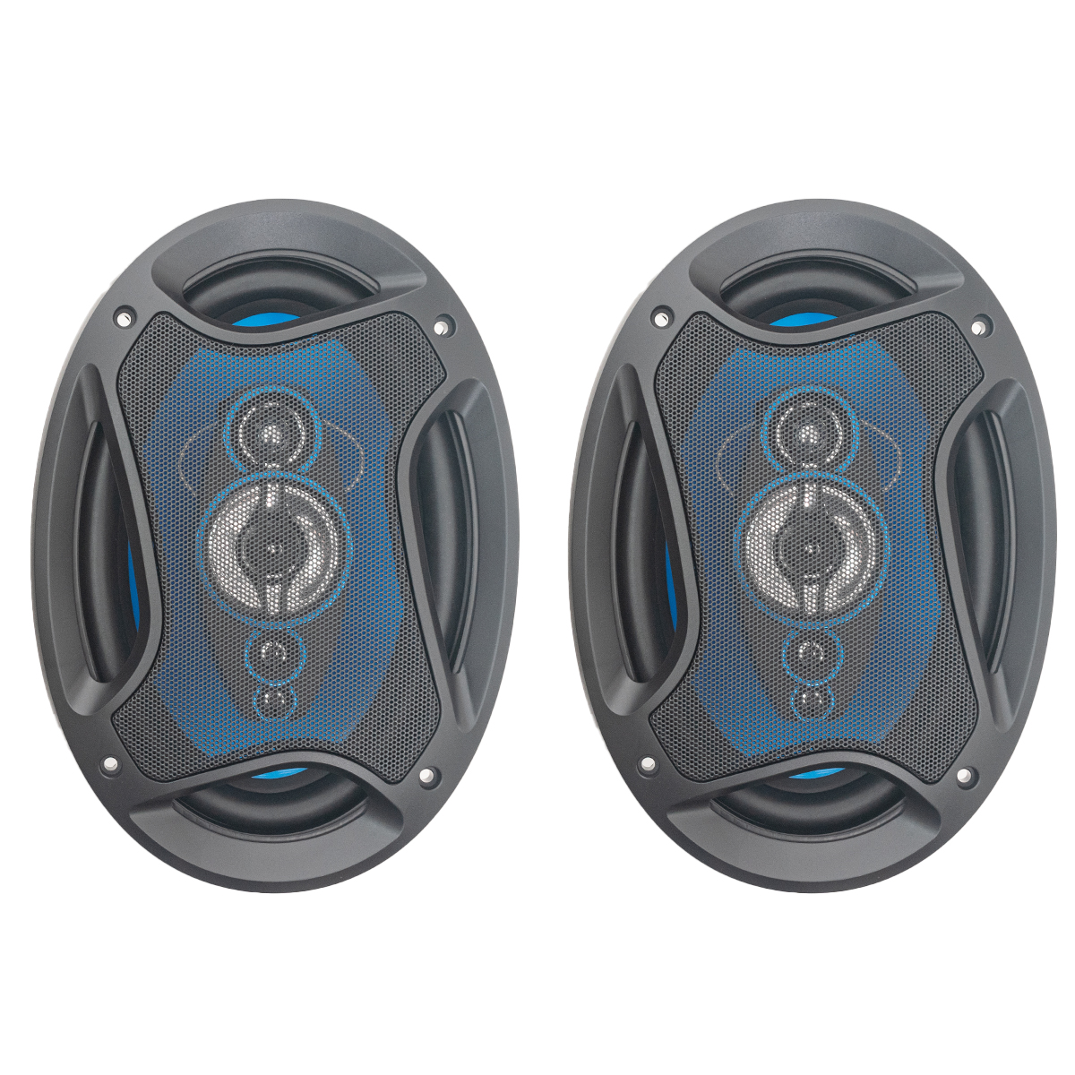 Parlantes 6X9 5 Vias 1000Wmax Juego