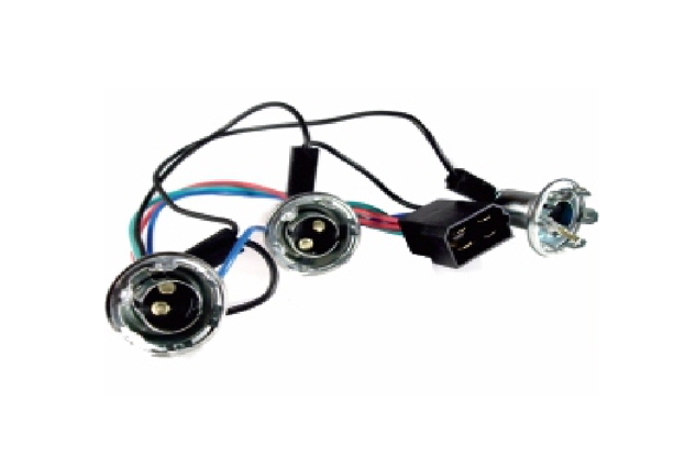 Fichas y Conectores Mazo Farol trasero Peugeot 504 C / Ficha y Portalamp Araña 1226 A