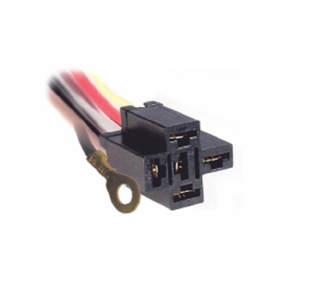 Fichas y Conectores Porta Relay con Conexión de Masa 1018