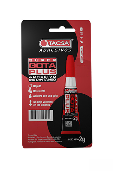 Adhesivos Pomo Instantaneo Super Gota Plus Multisuperficies 2 G