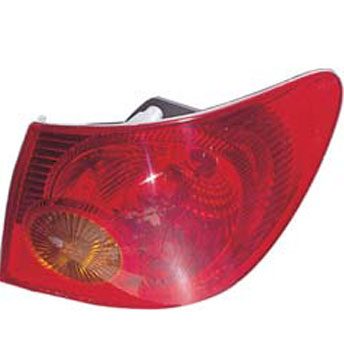 Faro Corolla 2002-2008 trasero Ext Giro Ambar derecho