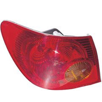 Faro Corolla 2002-2008 trasero Ext Giro Ambar izquierdo